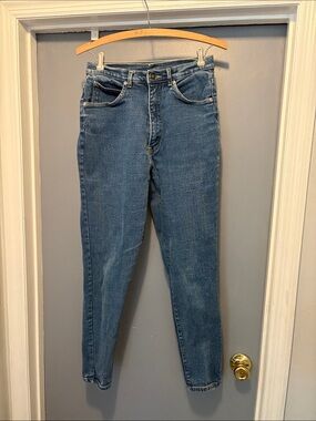 High-Rise Slim Women's Jeans in Blue Wash